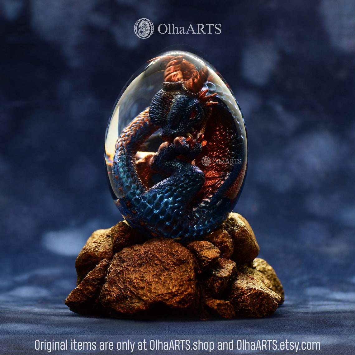 Bluecopper Dragon Egg VIP Gift Set Spiralhorned Baby Etsy