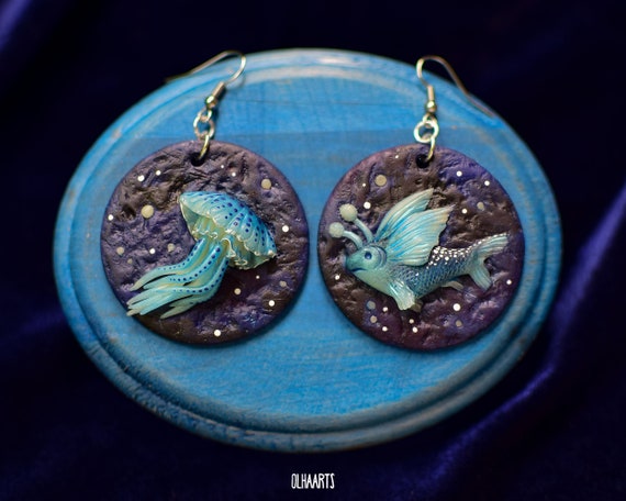 Sea Jelly Earrings Sea Jelly Earrings