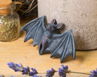 Halloween Flying Bat Magnet. Kitchen, Office or Party Decor for a Fridge, Refrigerator, Magnetic Board, etc. Halloween Autumn gift.