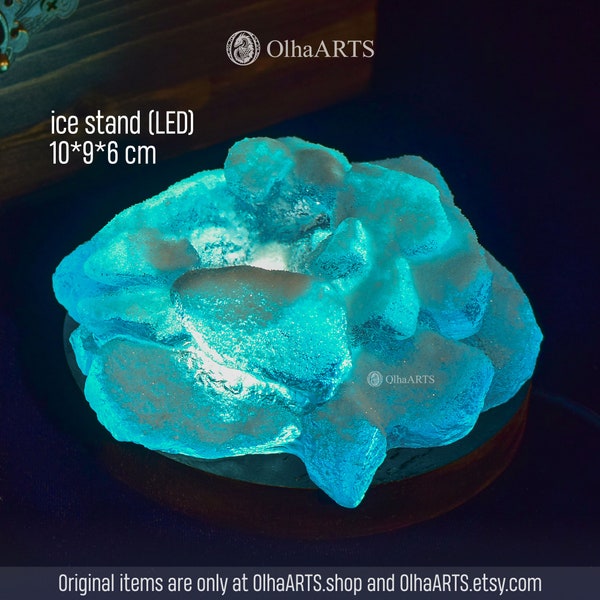 LED Ice Nest - Decorative Egg Stand for Dragon Eggs or Decorative Eggs