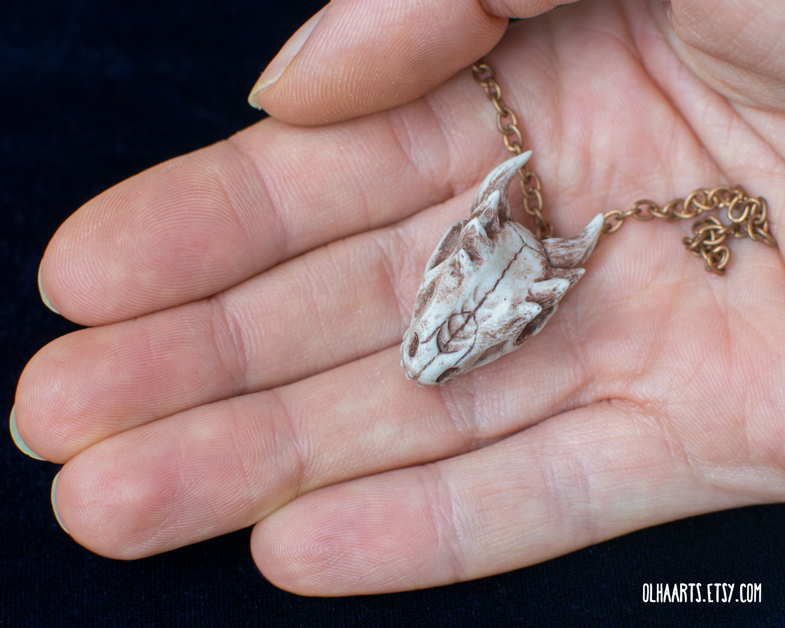 Dragon Skull Pendant