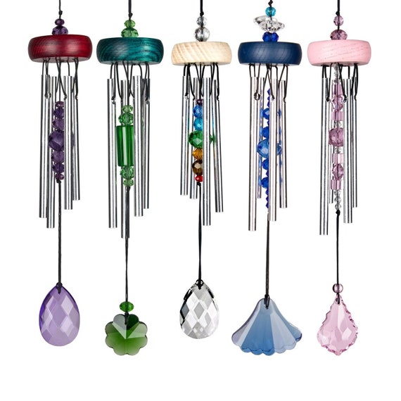 10 MINI Gem Drop Wind Chime by Woodstock Outdoor or Etsy