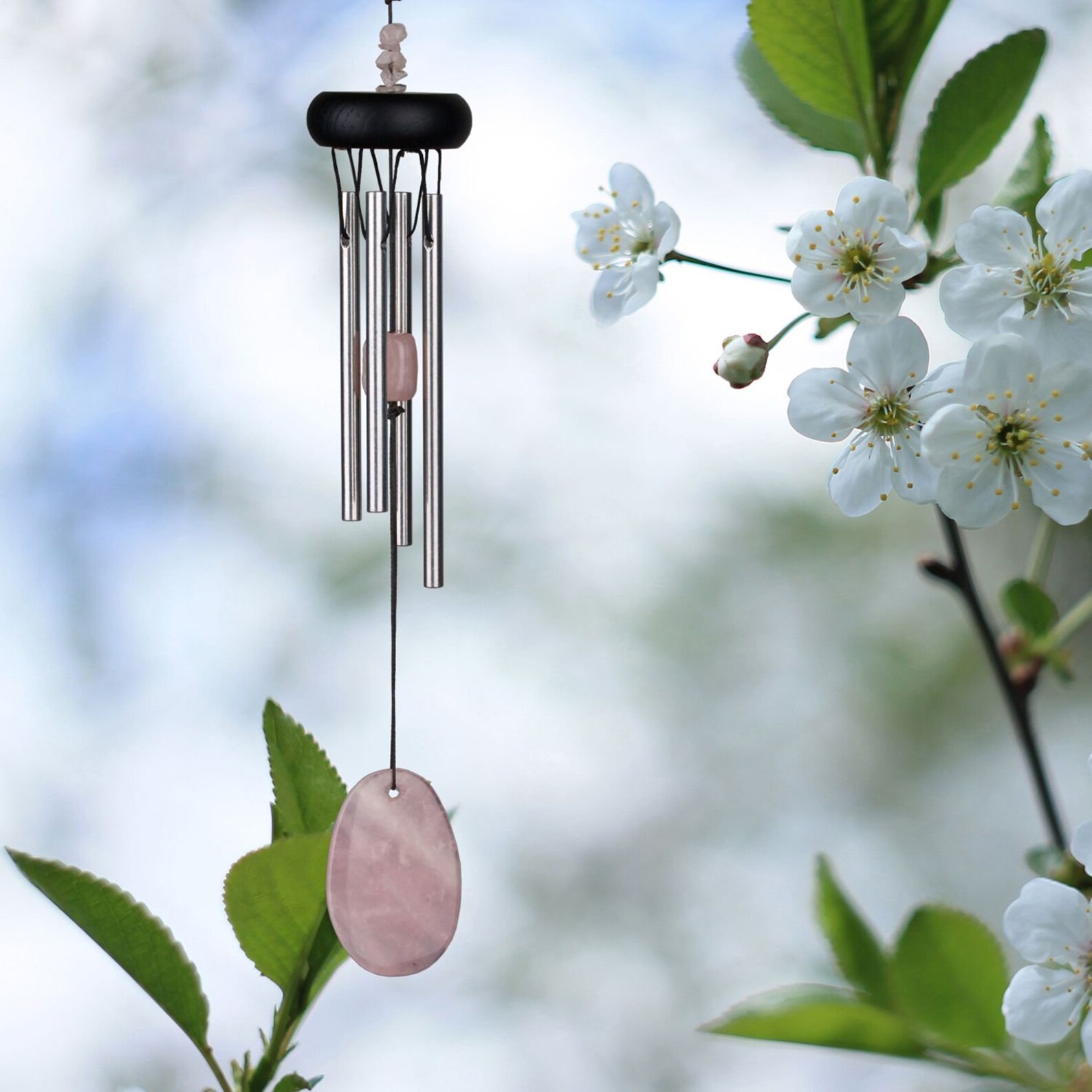 12 Mini Precious Stone Wind Chime by Woodstock Etsy