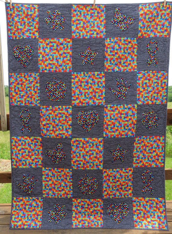 autism awareness blanket