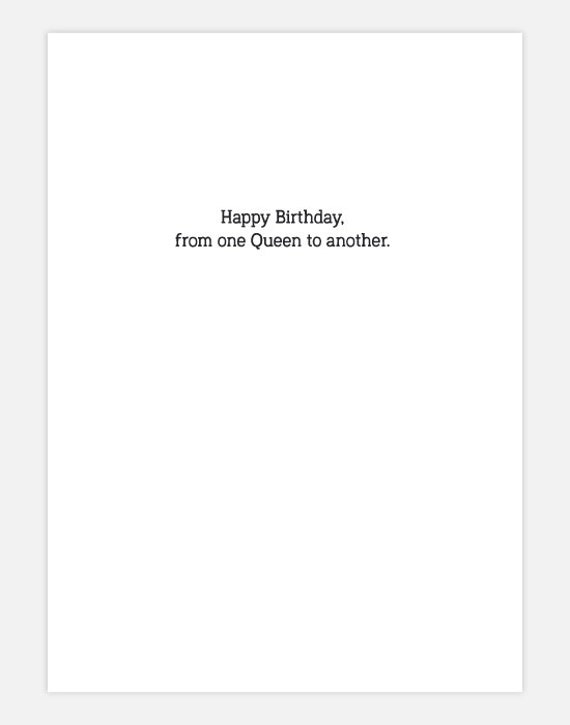 Gay Birthday Card Funny Card Freddie Mercury Happy Etsy