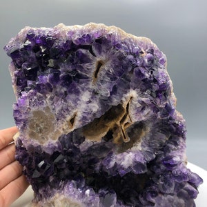 Rare Pseudomorph!! Perfect 7.8lb., Super Extra AA Quality Amethyst Stalactite Formation, Las Torres Mine-Artigas, Uruguay