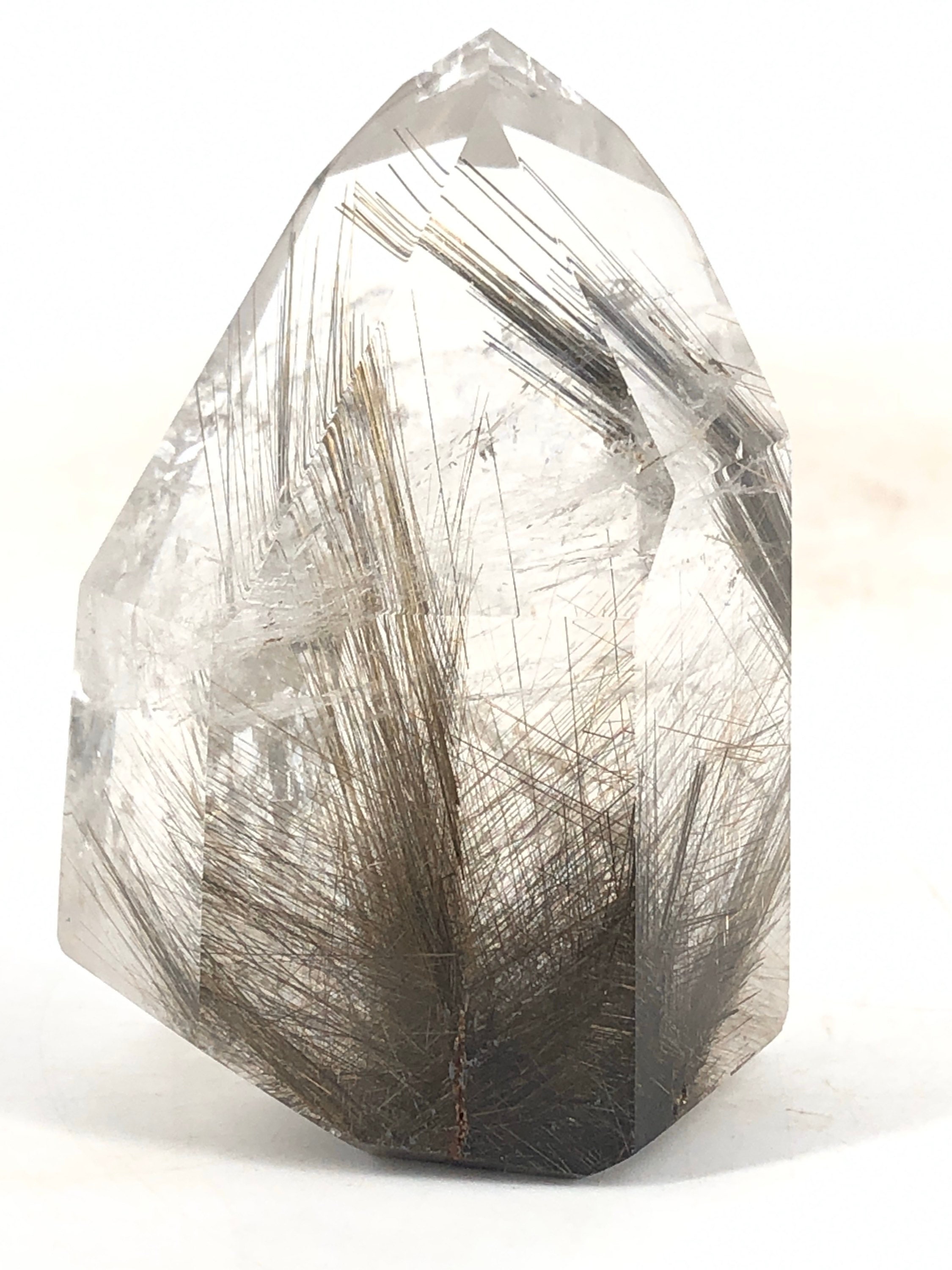 Perfect World Class 3" Quartz w/ Very Rare Rutile w/ Spectacular Quality. Unbelievable Specimen!