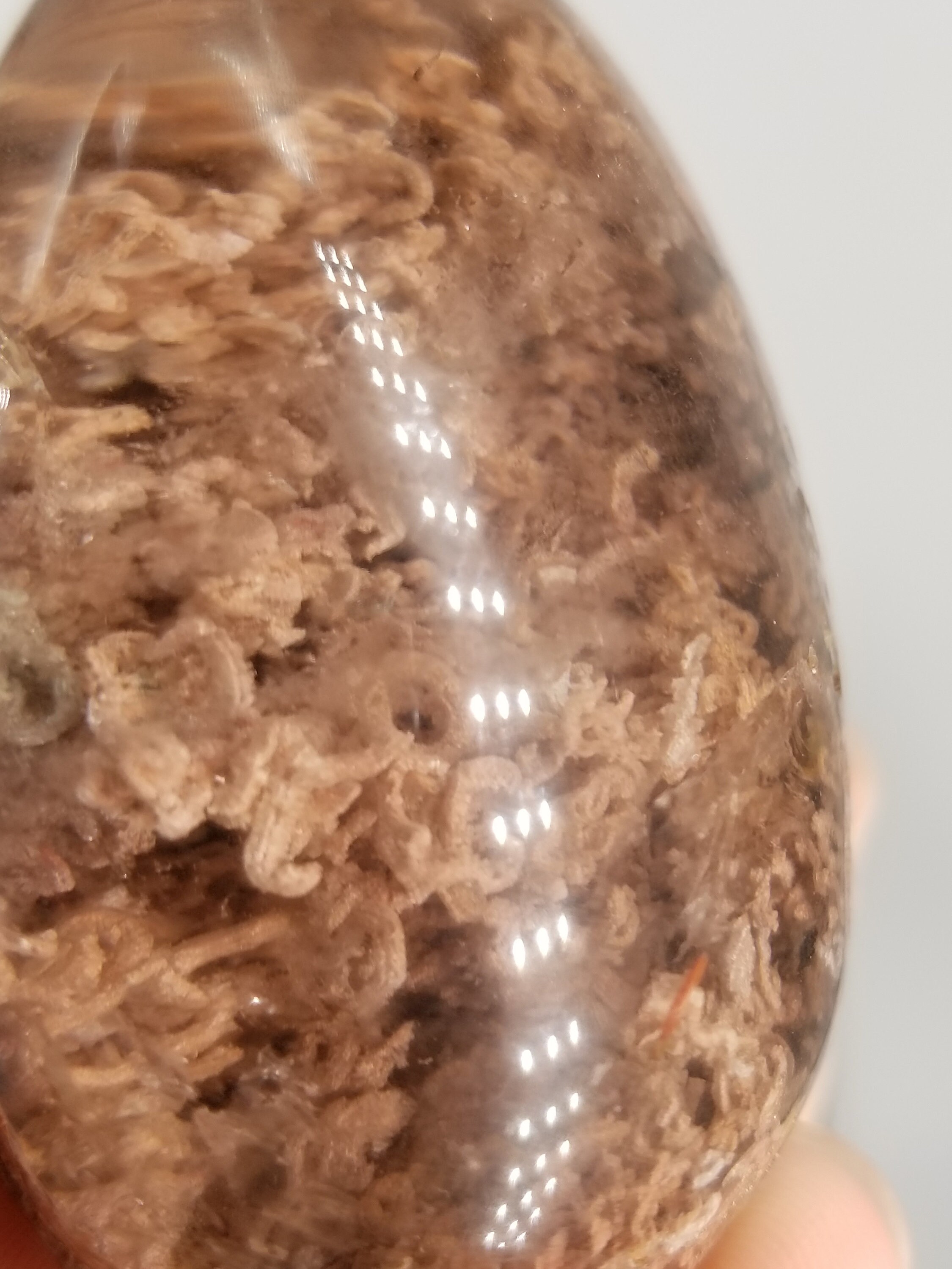 ブラジル北部のコリント産の驚異的な XL 2 インチ AAQ 研磨光学