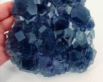 Gorgeous Blue/Green Fluorite From Fujian, China. Epic 5” Fluorite Over Matrix.
