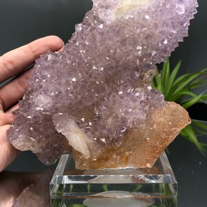 Rather Special 5&quot; AA Quality Amethyst w/ Calcite Core Combo Formation, Las Torres Mine. Artigas, Uruguay.