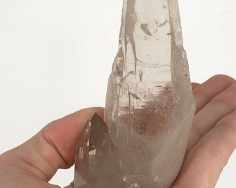 新発見！完璧な 4.5 インチ DT カテドラル エレスチャル クォーツ