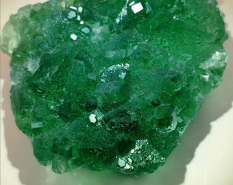 World Class, Very Special New Arrivals From Fujian, China. Epic 4.25” Flouorite Over Quartz Matrix. Limited Availability!