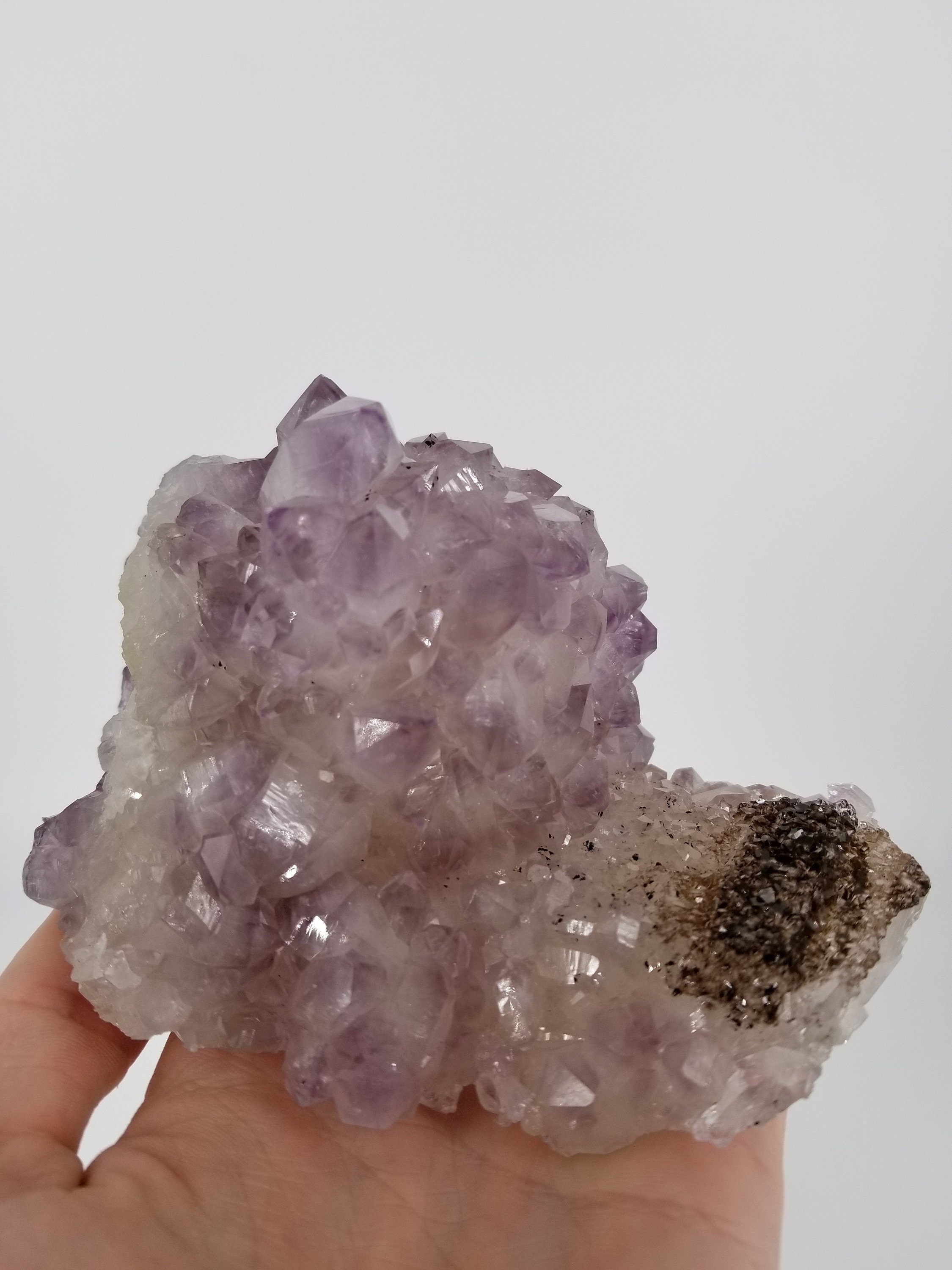 5.5 AA Quality Amethyst w/ Calcite Combo Formation Las | Etsy