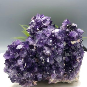 Perfect 1.8lb., Super Extra AA Quality Amethyst Stalactite Rosette Formation, La Bolsa Mine-Artigas, Uruguay