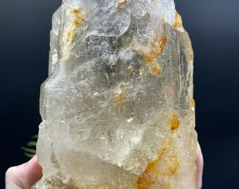 新発見！XL 8インチ シトリン カテドラル。ダメージがなく、完璧な