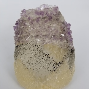 3&quot; AA Quality Amethyst w/ Calcite Combo Formation, Las Torres Mine. Artigas, Uruguay.