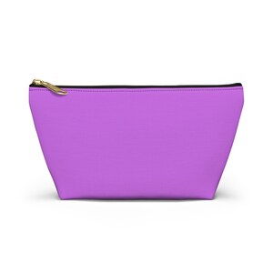Vibrant Purple Accessory Pouch | Perfect for Travel, Makeup, Organizing Essentials, Gifts, Daily Use