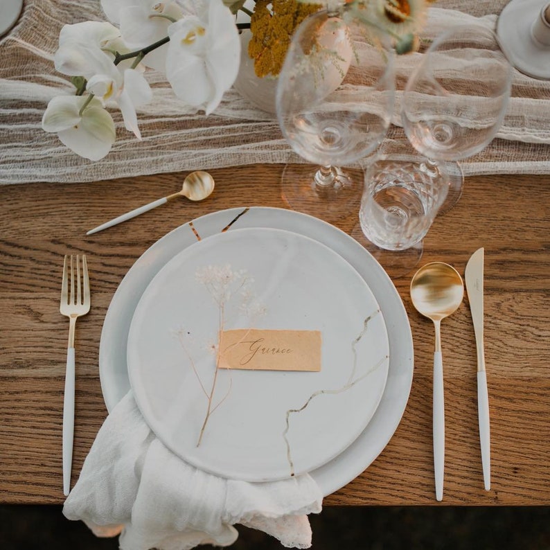 WHITE Cotton Gauze Napkins Set of 2 Hand Made Napkins Etsy