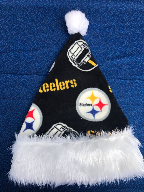 steelers santa hat