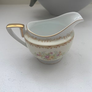 Noritake Creamer, Rare Vintage, Mystery ‘M’ #193