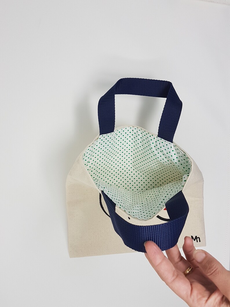 Elephant Bag, Gift for Young Animal Lovers , Mini Tote Bag, Toddler Purse Etsy