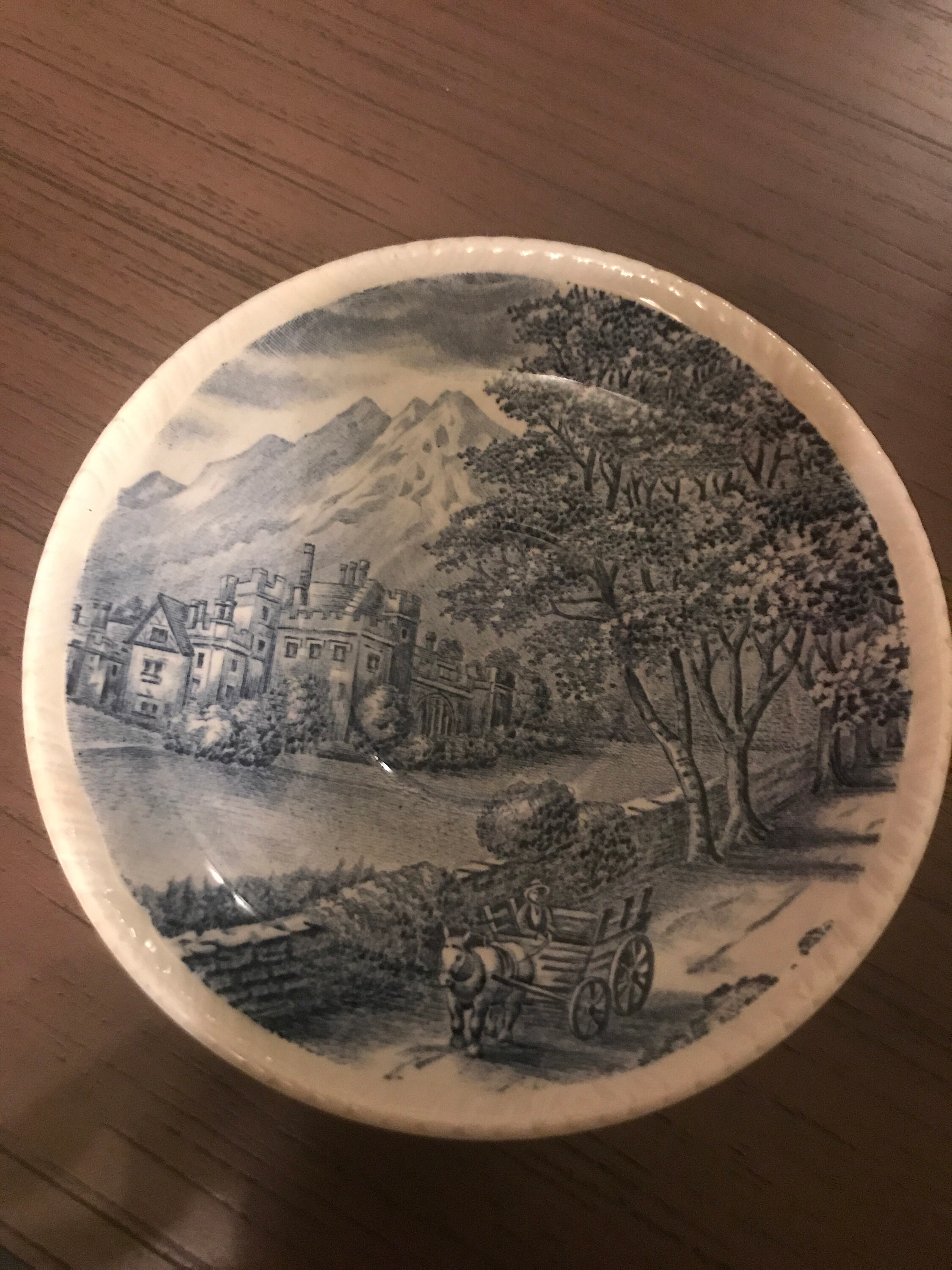 Vintage Woods and Sons , Westmorland ,cups and Saucers , Made in