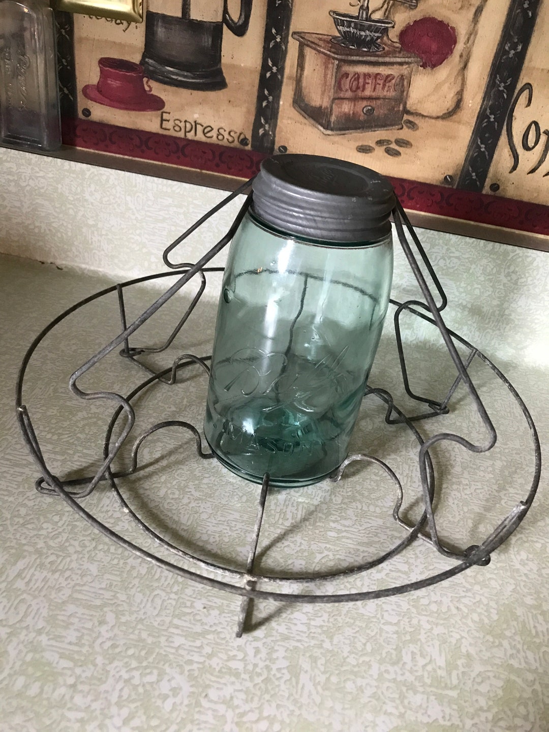 Vintage 1940’s Primitive Canning Rack , Farmhouse Decor - Etsy