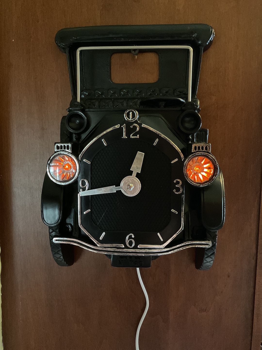 Vintage Mastercrafters Clock Corporation Antique Car Clock Etsy