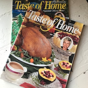 Vintage Pair Of Magazines , Taste Of Home