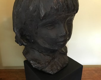 Vintage Pierre Renoir Bust 1958 Museum Replica by Alva