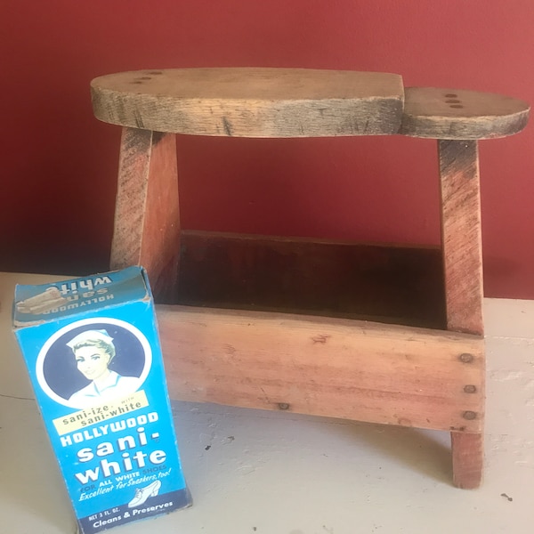 Shoe Shine Stand Etsy