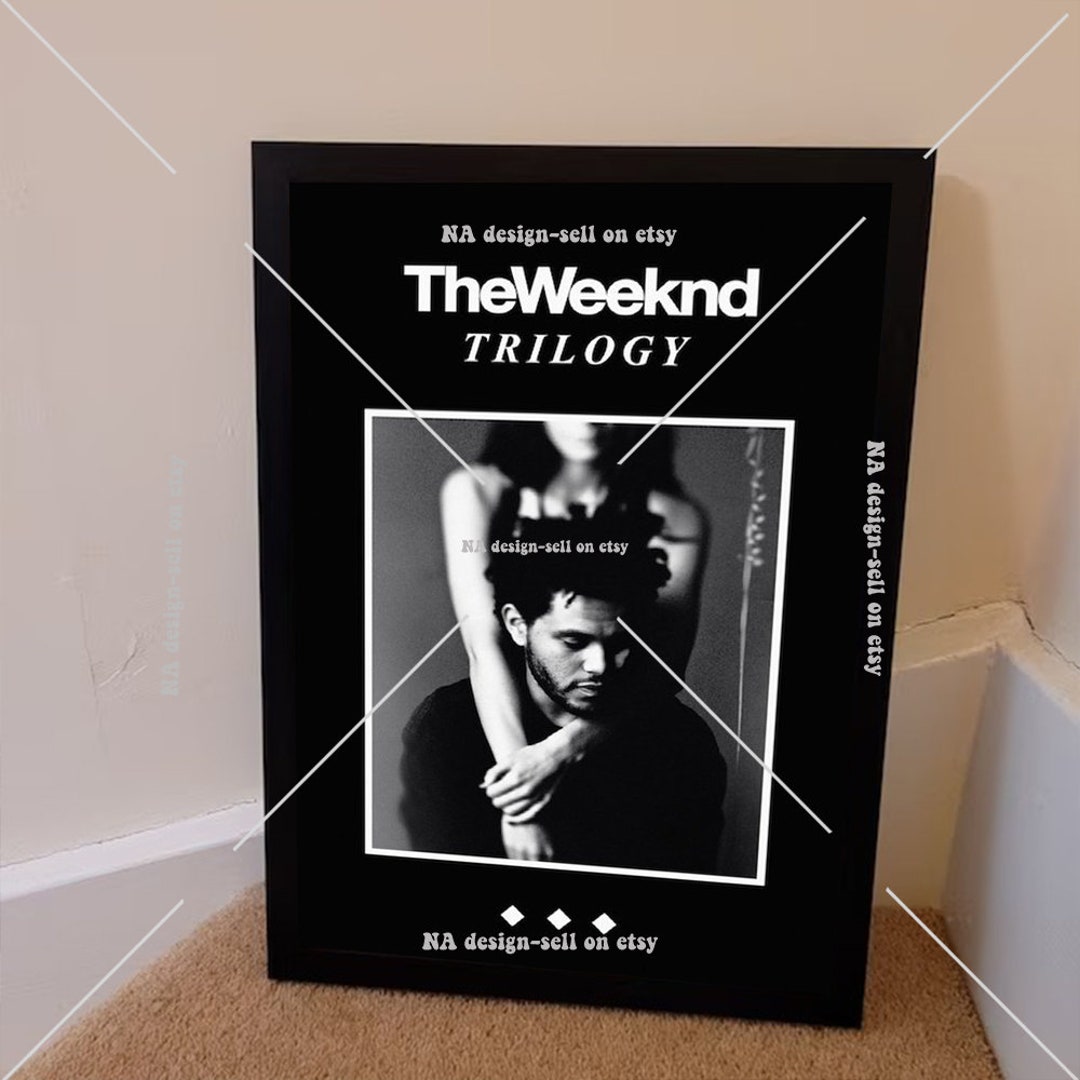 Trilogy the Weeknd Album Cover Poster Etsy