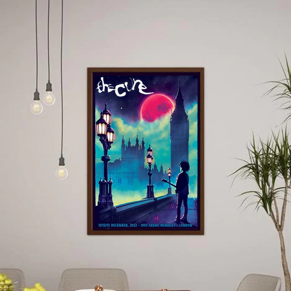 Discover Tour Poster, The Cure Tour 2023 London Poster