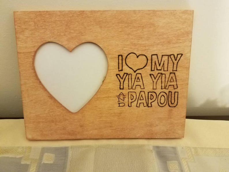 Yia And Papou Frames 4 Styles To Choose From Image 0