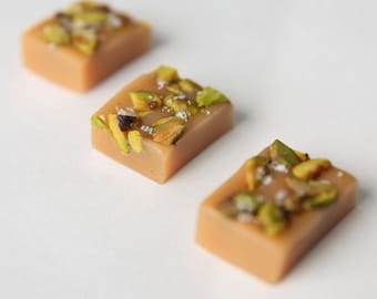 Pistachio Sea Salt caramels - Award winning 2022