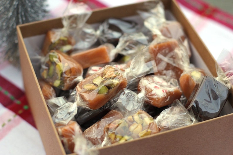 Assorted Flavors of Handmade Caramels