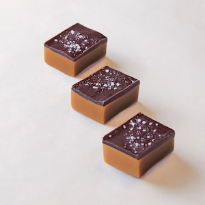 Dark Chocolate Sea Salt Caramels - Award winning 2022