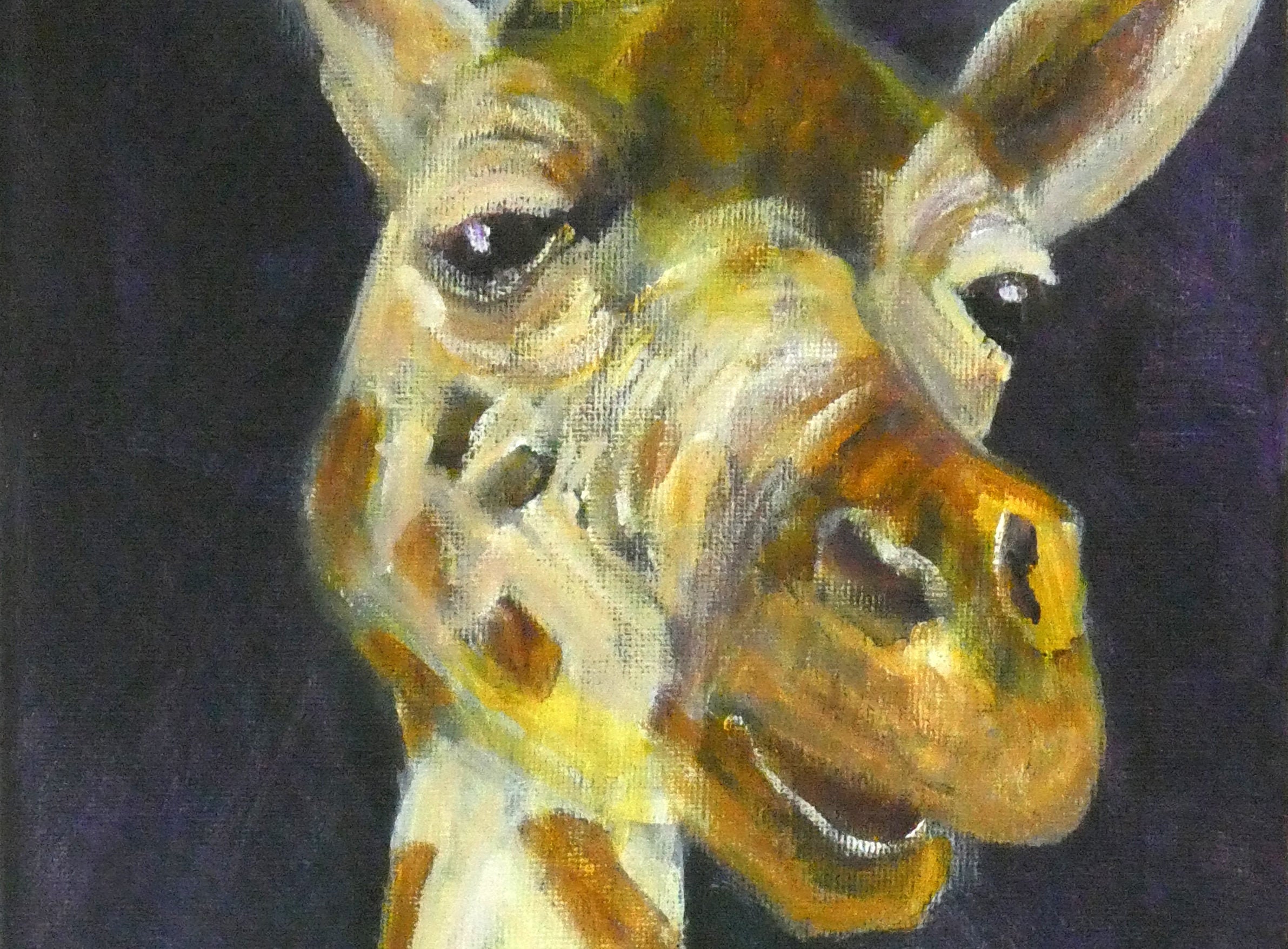 Giraffenbild für Kinderzimmer oder Kinderzimmer süßes | Etsy