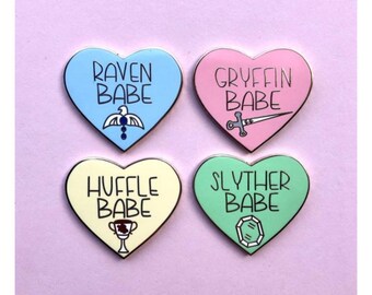 House Babe Enamel Pins