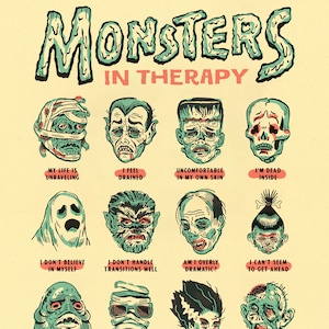 Monsters in Therapy - Iain Burke