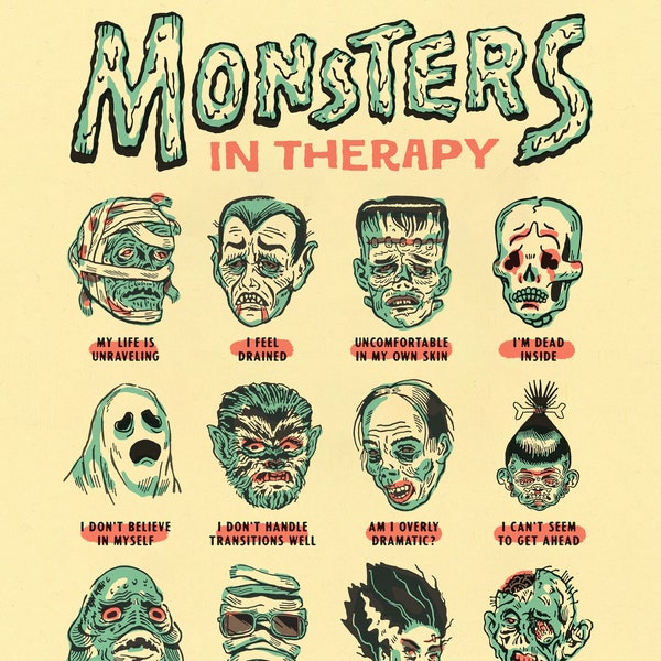 Monsters in Therapy - Iain Burke