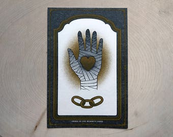 Heart in Hand Print