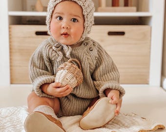 LIMERICK pixie bonnet (barley)
