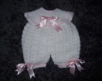 Gehäkelten Sie-BABY Baby Strampler