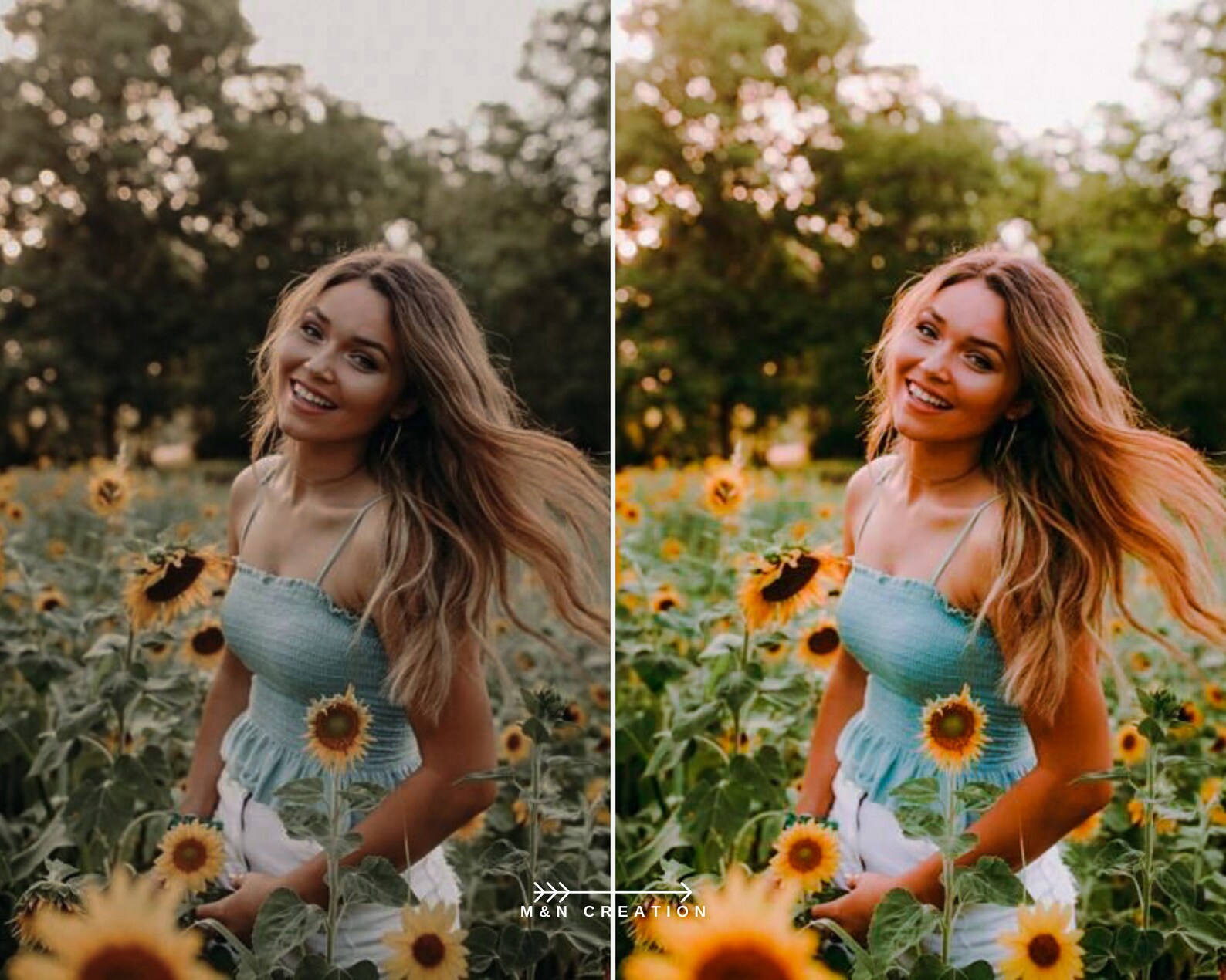 10 OUTDOOR PORTRAIT Presets Lightroom Presets Mobile Etsy