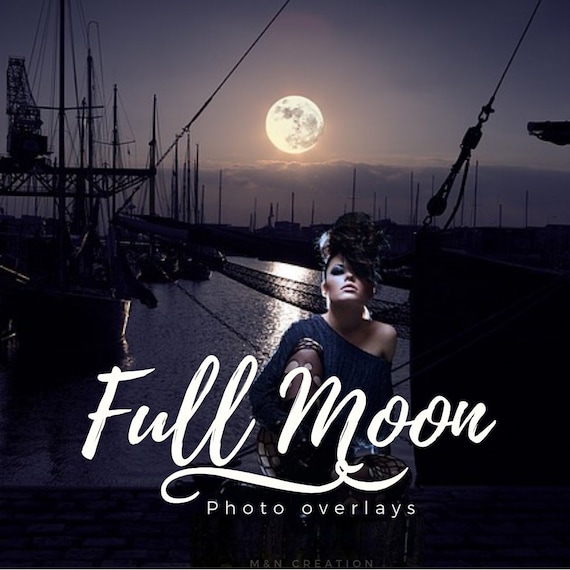 7 Full Moon Overlays Photoshop Overlays Night Sky Overlays Etsy 7 Full Moon Overlays Photoshop Overlays Night Sky Overlays Etsy