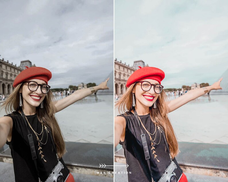 10 INFLUENCER Presets Lightroom Presets Mobile Etsy