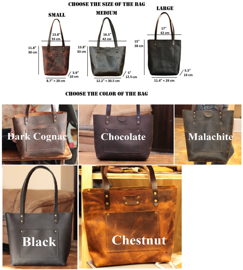 Small Leather Tote Bag for Women Small Leather Bag Leather Etsy