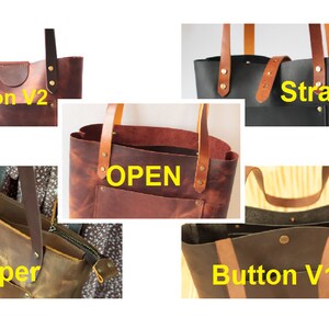 leather tote bag with zipper