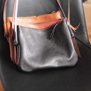 Petit sac bandoulière en cuir